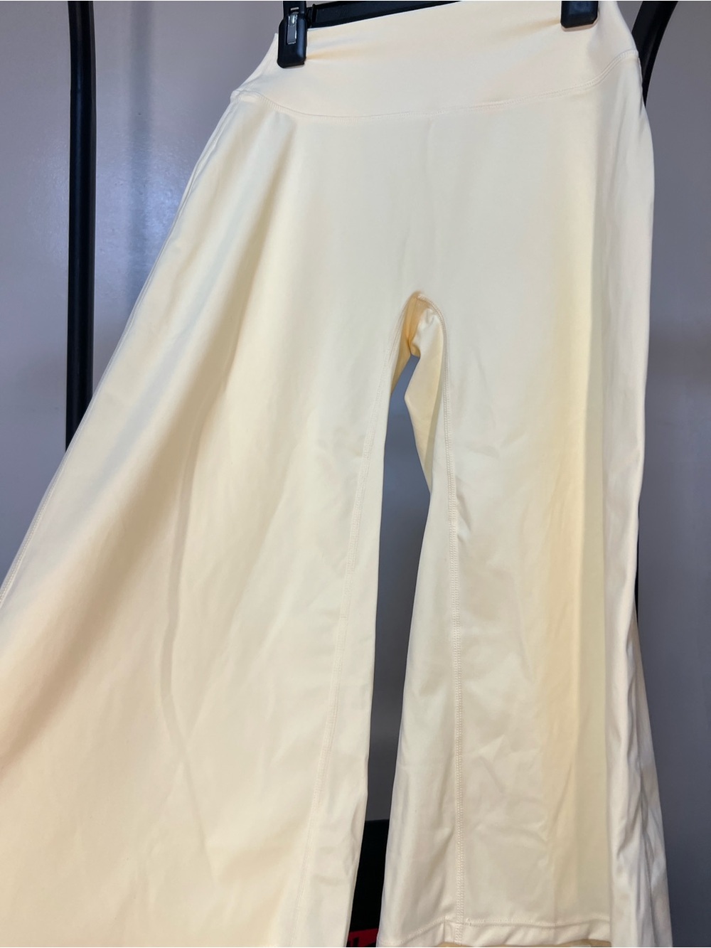 Women's Wide-Leg capris Cream Pants